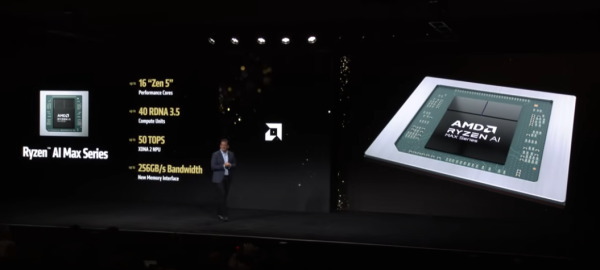 AMD CES2025, Ryzen AI Max