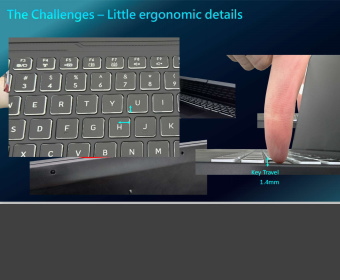NEXTGEAR J6 ergonomic keyboard