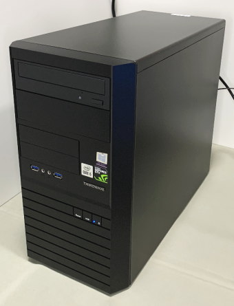 ドスパラ デスクトップPC(ミニタワー)上からの俯瞰