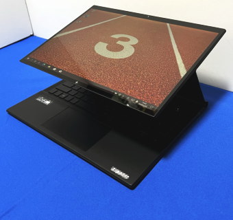 HP Elite Folio 変形中の状態