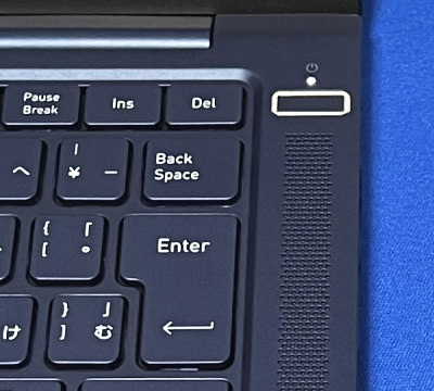 dynabook RZ & Rシリーズ 電源ボタン 兼 指紋センサー