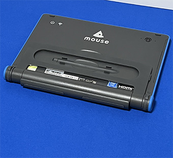 mouse E10-VL 裏面(ロゴ・スタンド側)