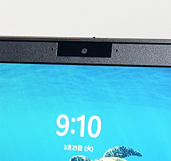 VAIO SX12 (2022年7月発売モデル) ファインレッド カメラ部