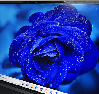 LIFEBOOK UH(WU-X/H1)モニタ外観