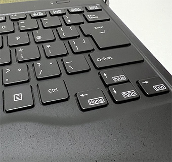 LIFEBOOK UH（WU-X/H1）エンターキー周辺