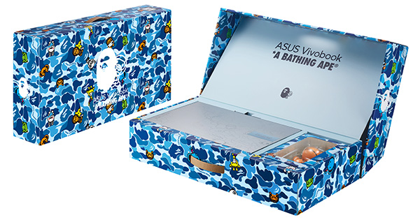 ASUS Vivobook S 15 OLED BAPE Edition 梱包箱