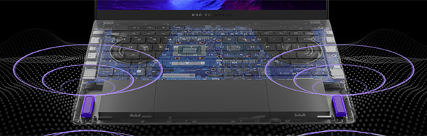 ASUS ROG Zephyrus G14 GA403（2024）サウンドシステム