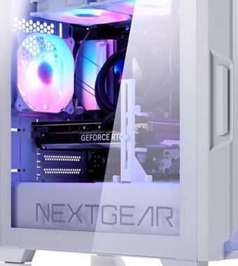 NEXTGEAR ARGBファン ホワイトケース